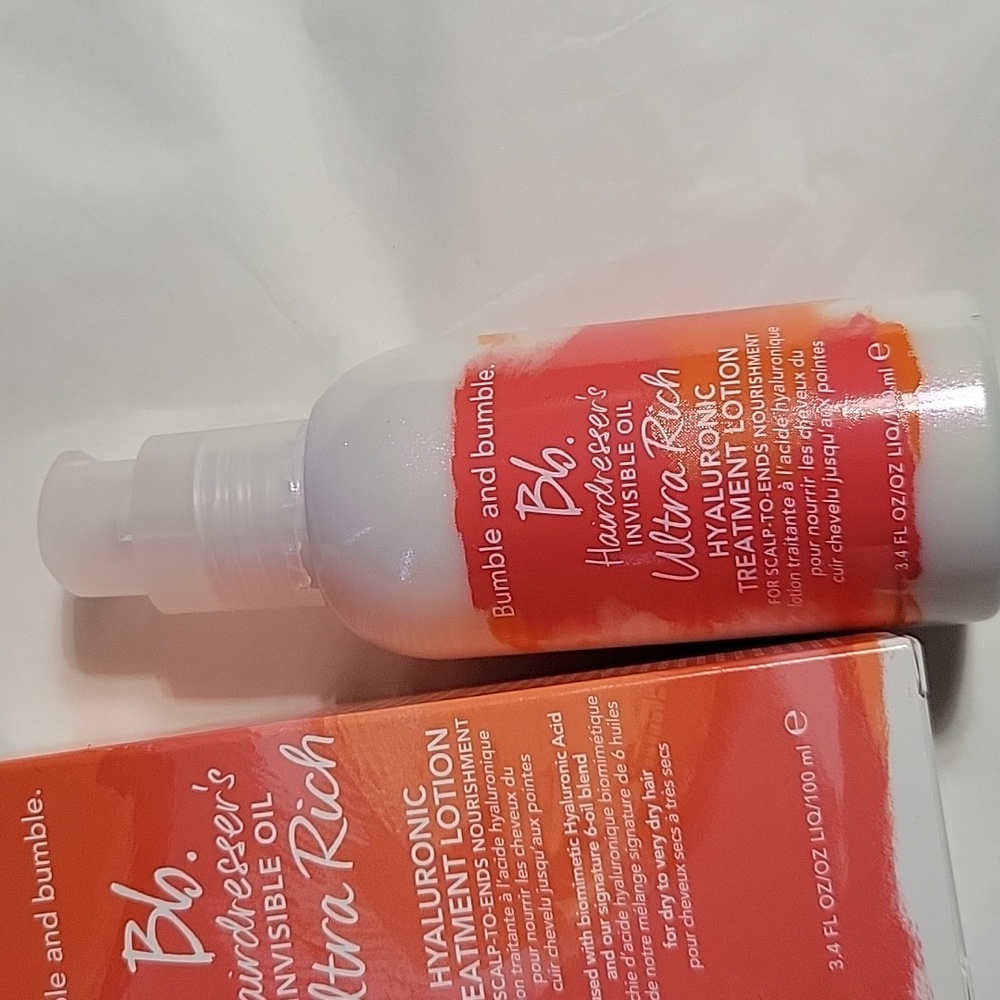 Bumble and Bumble Ultra Rich Hyaluronic Treatment Lotion - NIB - Picture 7 of 9